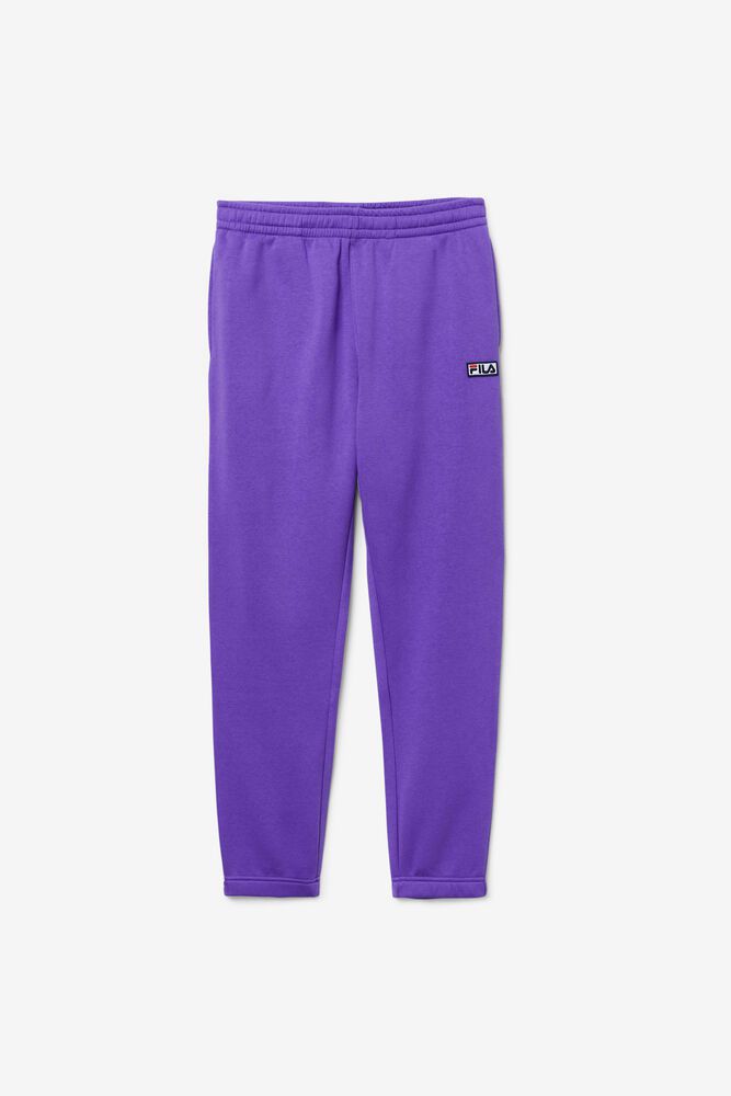 Fila Pants Garin Jogger Mens Purple - India XRU-617452